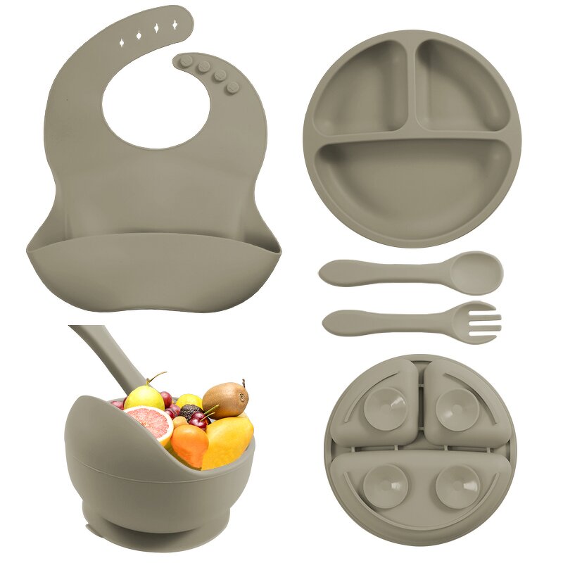 Baby Feeding Set Factory - Good Quality Private Label Plate Bowl Spoon Set