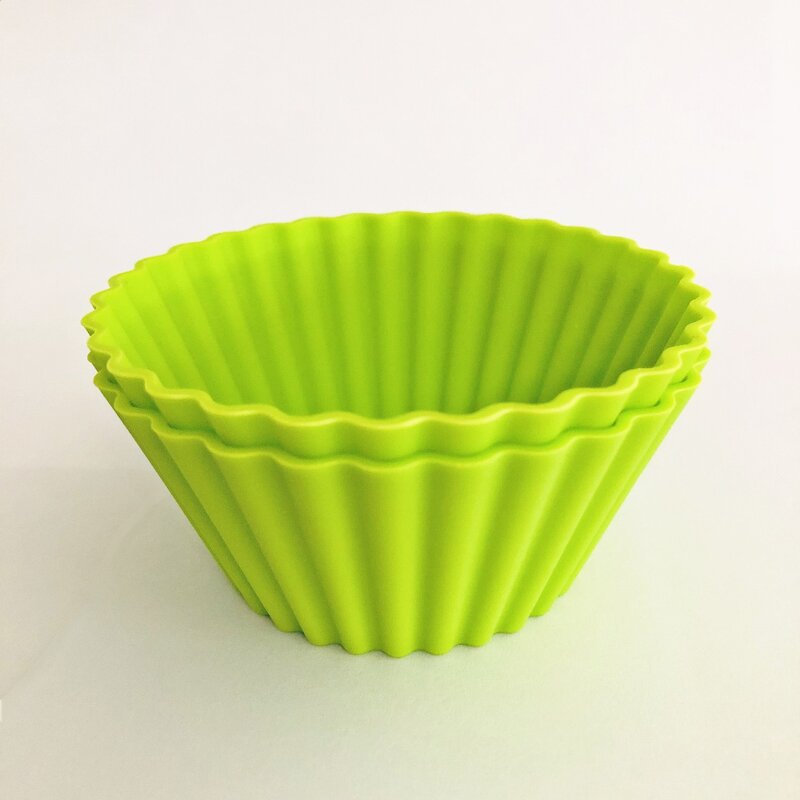 Baking Liners Factory - Reusable Nonstick Heat Resistant Cupcake Silicone Mold
