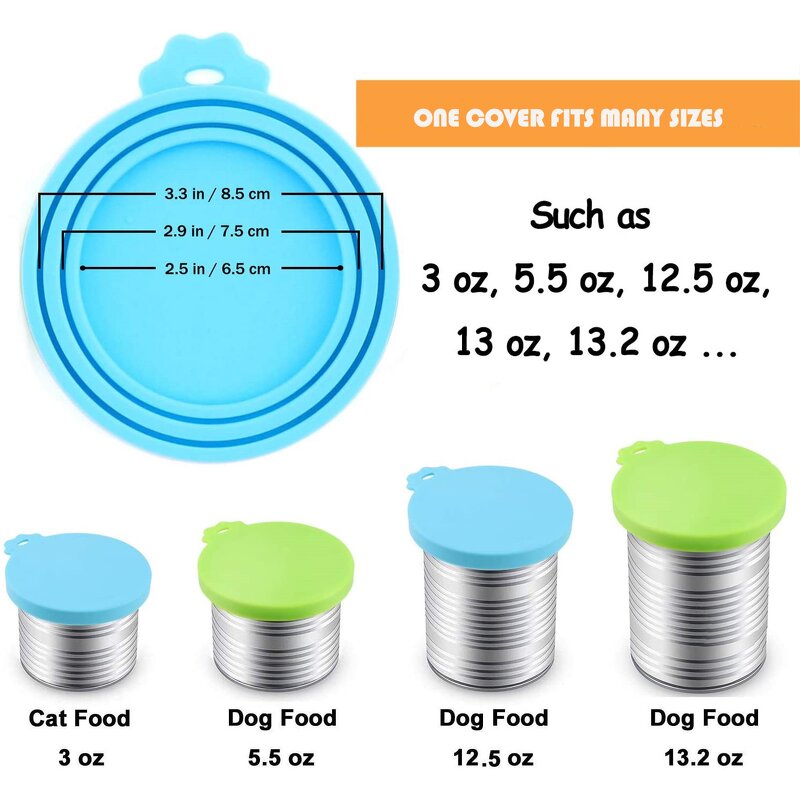 Pet Food Can Factory - Wholesale Food Grade with Easy Open Screw Silicone Lid