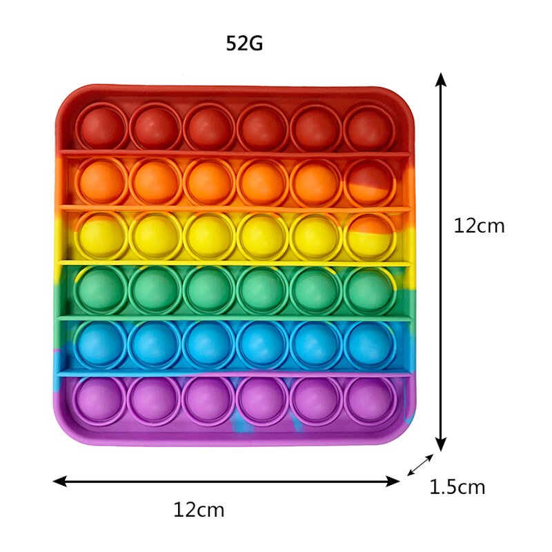 Sensory Toy Manufacturer - Anti-anxiety Silicone Bubble Pop Stress Relieve Wholesale