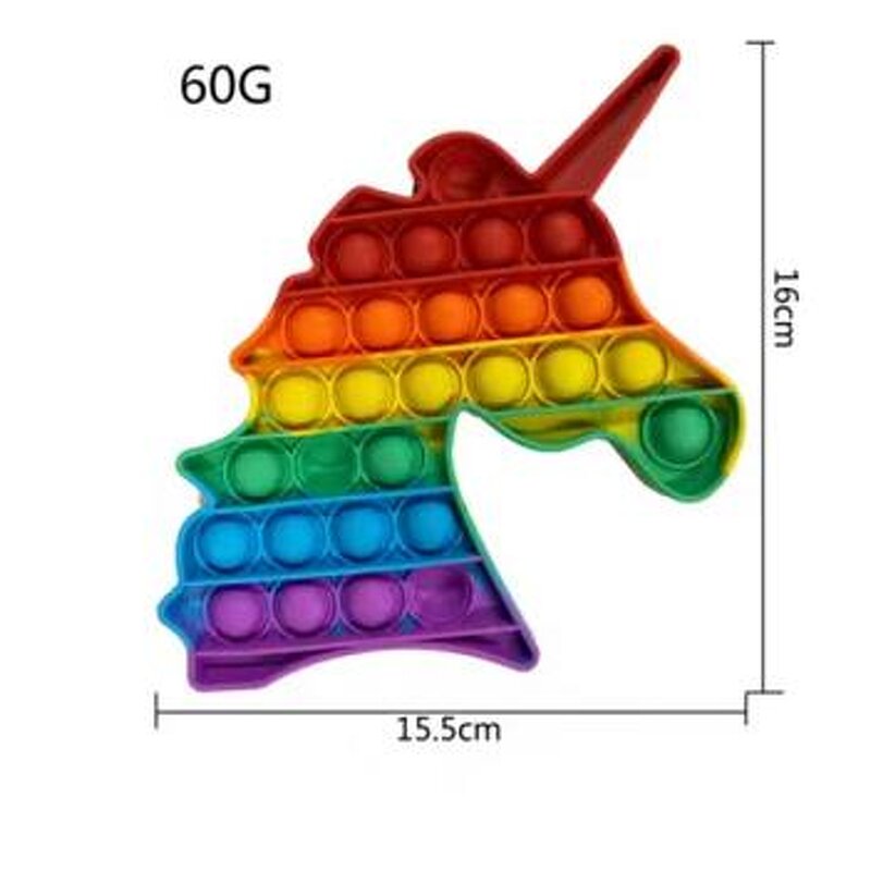 Fidget Toy Manufacturer - 2023 Top Selling Pop Push Bubble Silicone Kids Stress