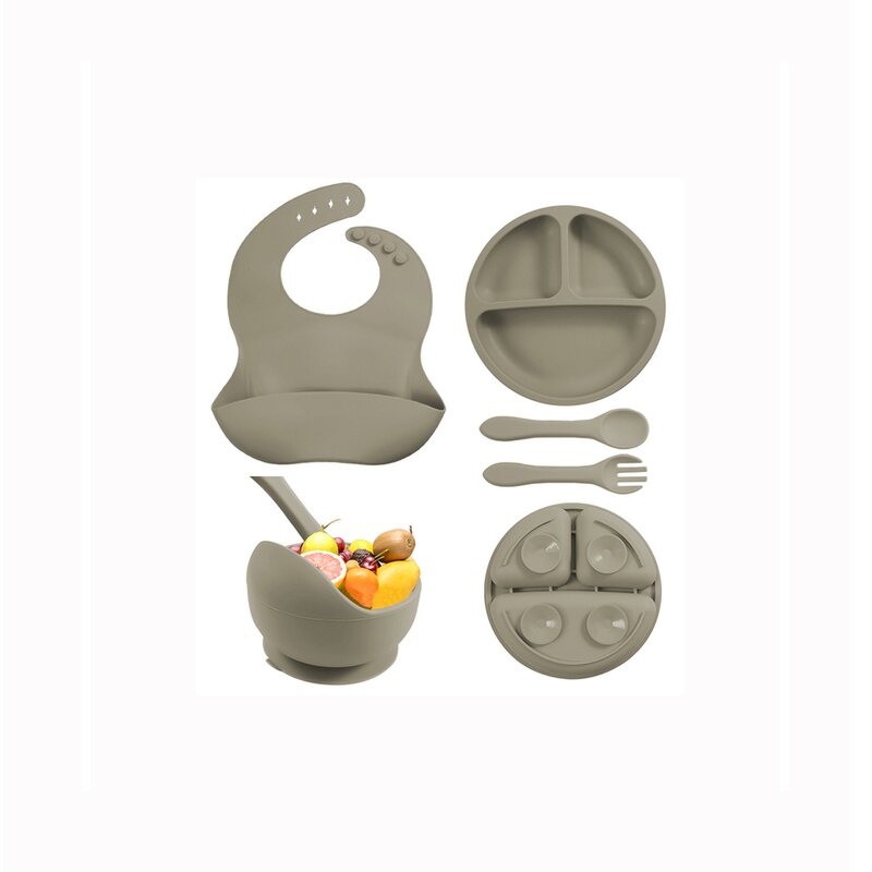 Baby Feeding Set Factory - Good Quality Private Label Plate Bowl Spoon Set