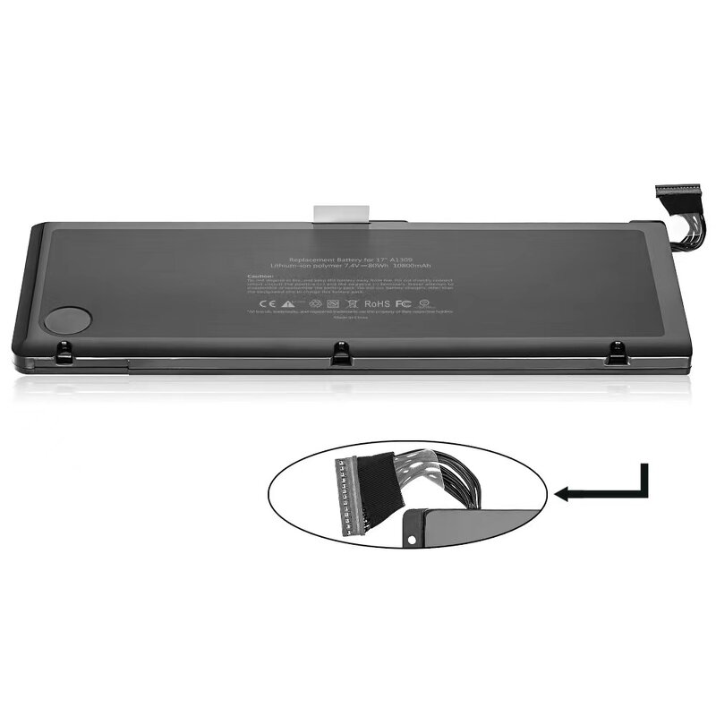 MacBook Battery Factory - 7.4V A1309 A1297 Replacement