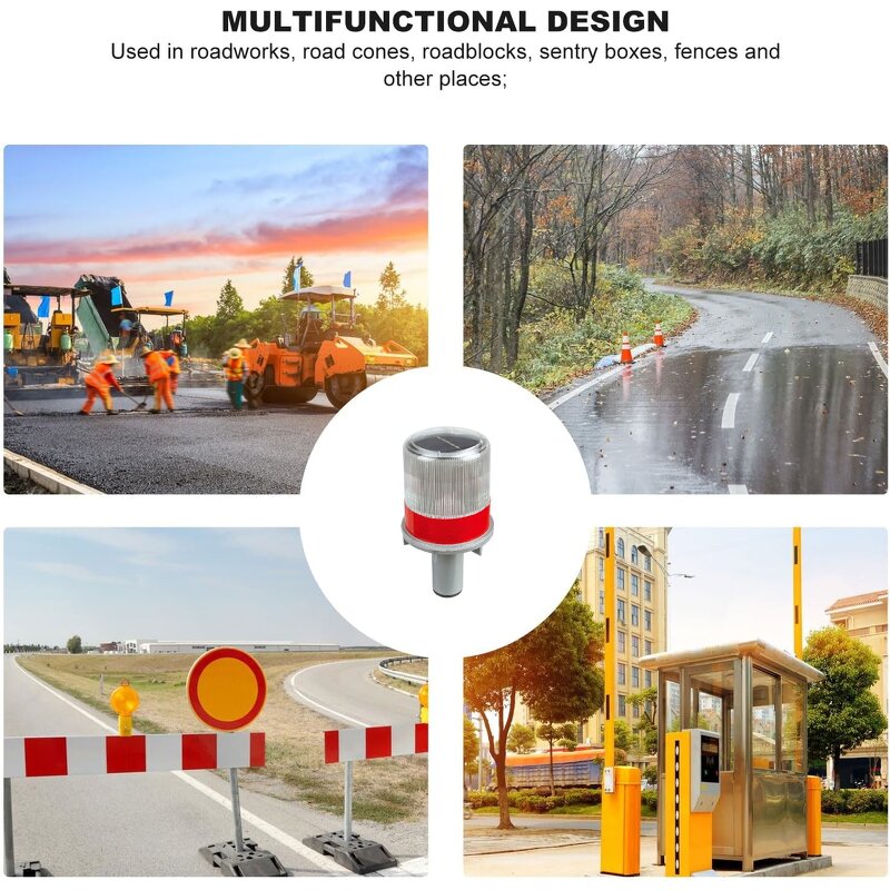 Traffic Light Factory - Solar LED Flash Security Beacon