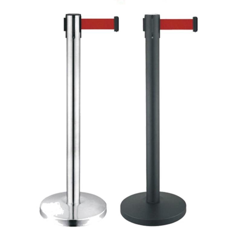Crowd Control Barrier Manufacturer - Metal Cast Iron Base Modern