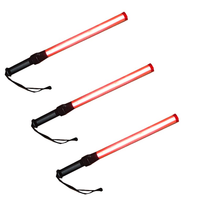 Traffic Baton Supplier - Rechargeable LED Flashing Lighted