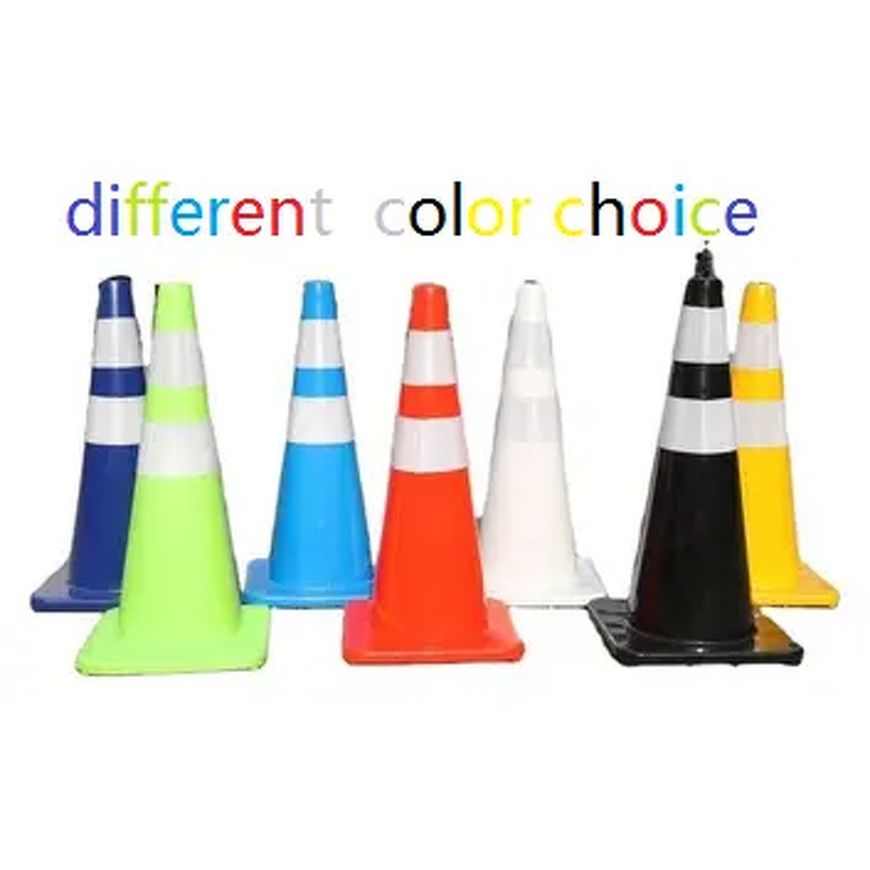 Traffic Cone Manufacturer - 75cm Orange Red PVC with Rubber Base