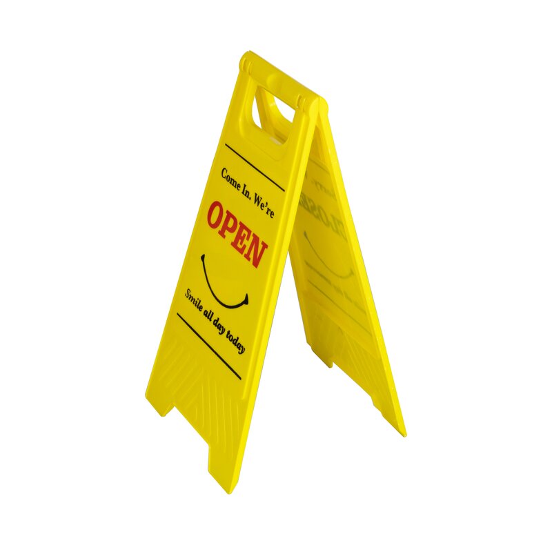 Warning Sign Board Manufacturer - Portable A Frame PP Wet Floor