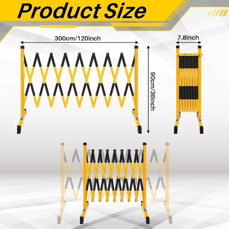 Safety Gate Factory - Fiber Glass Portable Metal Barrier