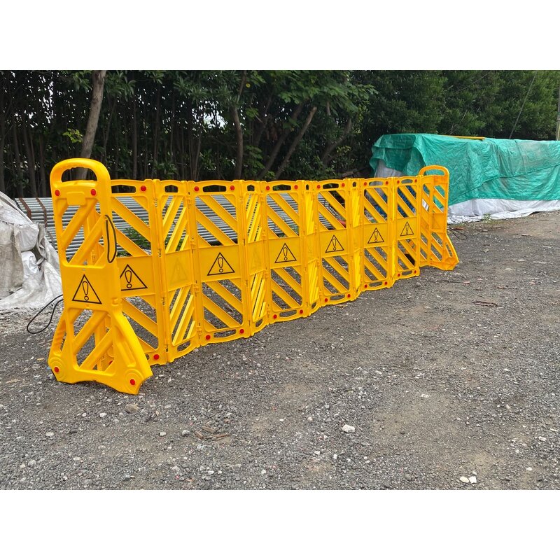 Barricade Fence Factory - Portable Yellow Retractable Expandable