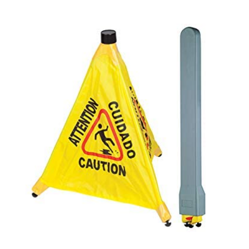 Safety Cone Manufacturer - 1/2 Inch Pop-Up Multi-Lingual