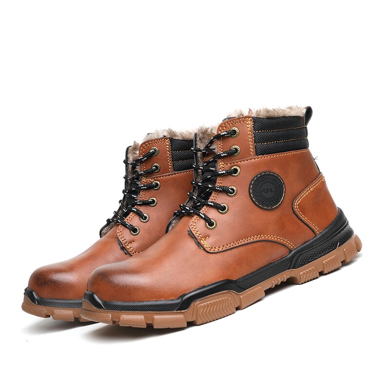Safety Shoes Manufacturer - Winter Warm Hiking Work Men Women