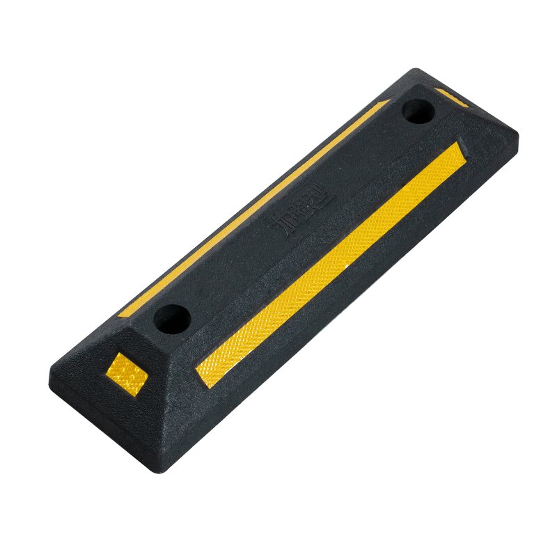 Garage Barrier Factory - 500-1830mm Colored Rubber Wheel Stopper