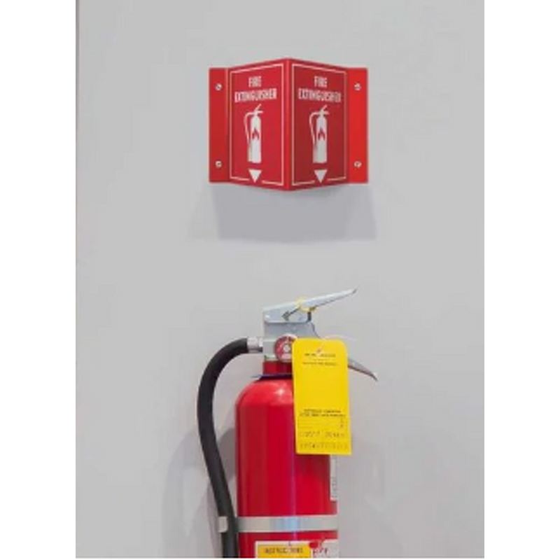 Fire Sign Manufacturer - Plastic Acrylic Wall Mount Warning