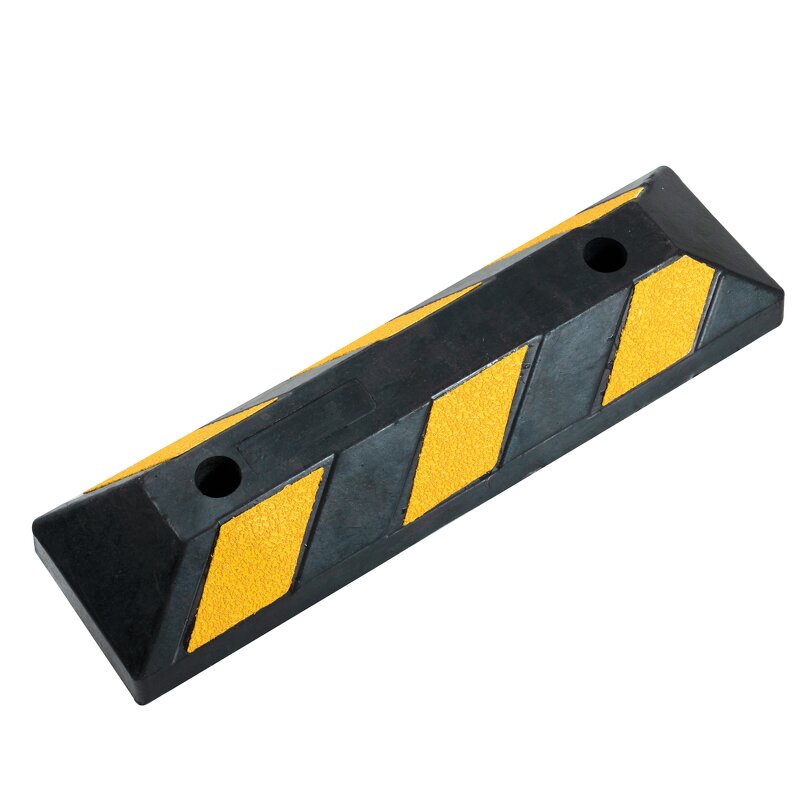 Garage Barrier Factory - 500-1830mm Colored Rubber Wheel Stopper