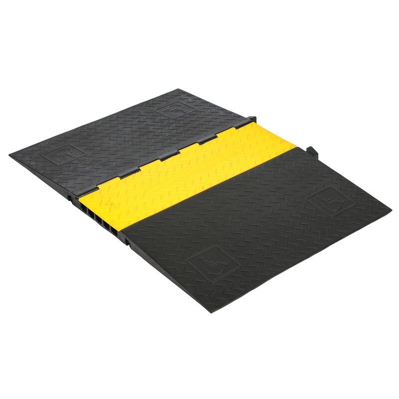 Cable Protector Manufacturer - Heavy Duty 5-Channel 22000lbs