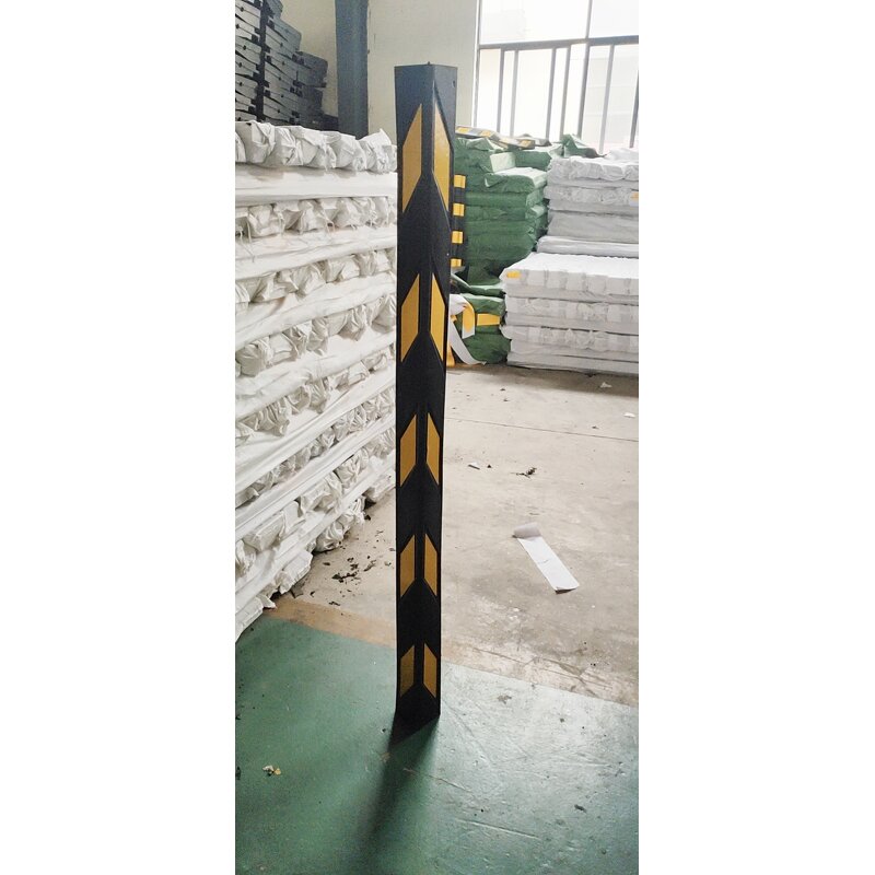 Corner Guard Supplier - 150cm Yellow Rubber Reflective Square