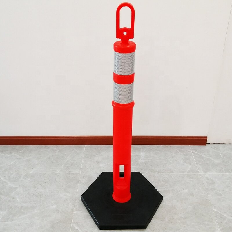 Delineator Post Supplier - Ground Mount Flexible Plastic Sign