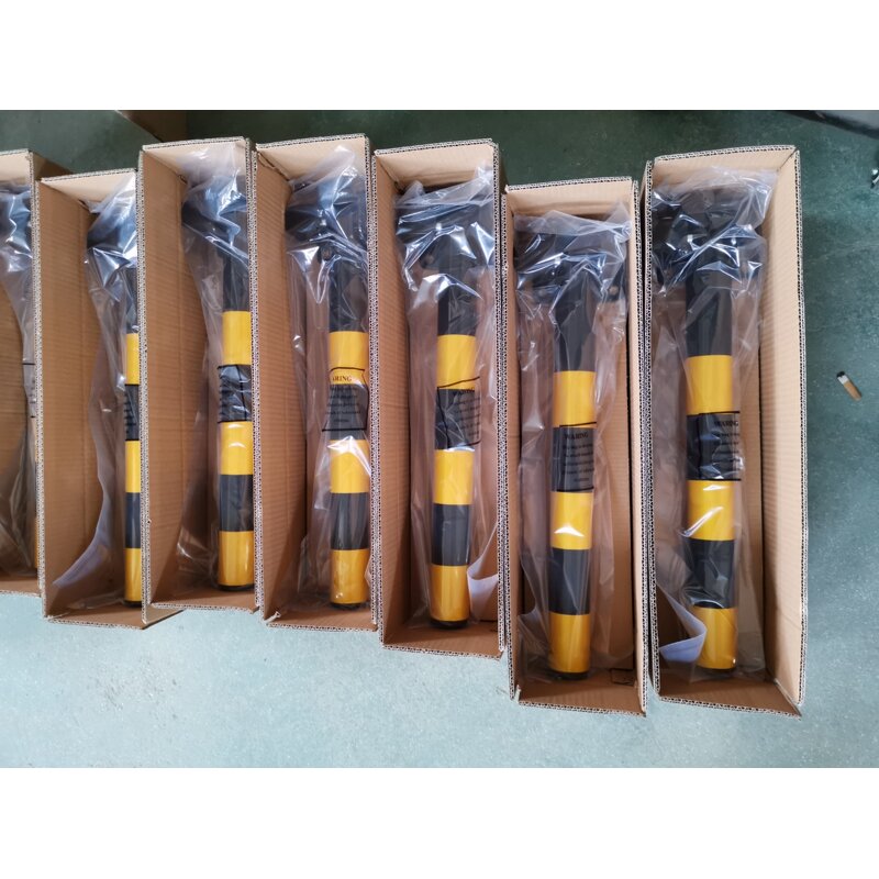 Parking Lock Factory - Manual Column Yellow Black Metal