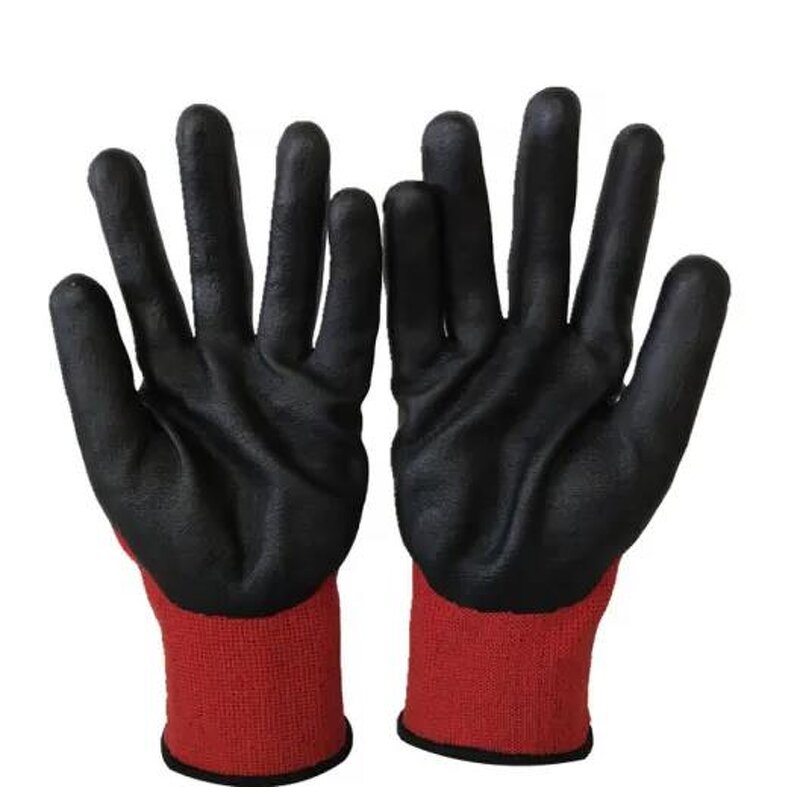 Safety Gloves Supplier - Latex Palm Coating Anti Slip Cut