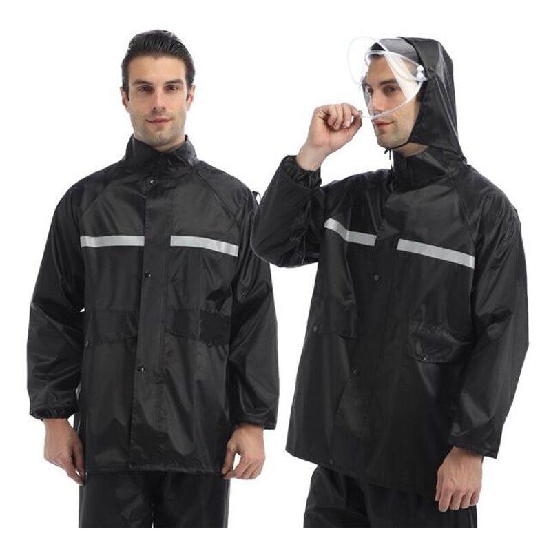 Raincoat Factory - Adults Reflective Waterproof Cycling