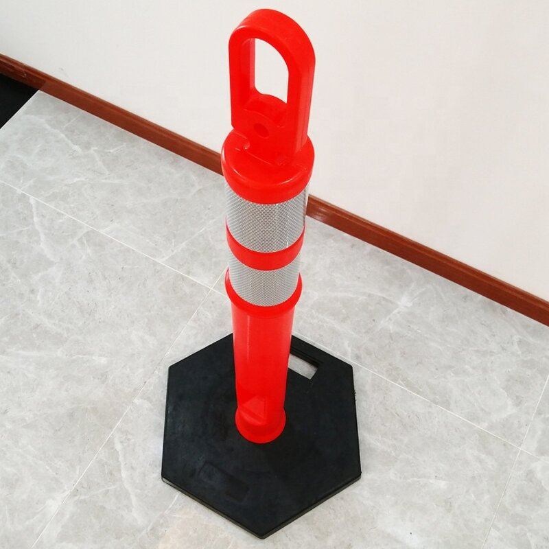 Delineator Post Supplier - Ground Mount Flexible Plastic Sign