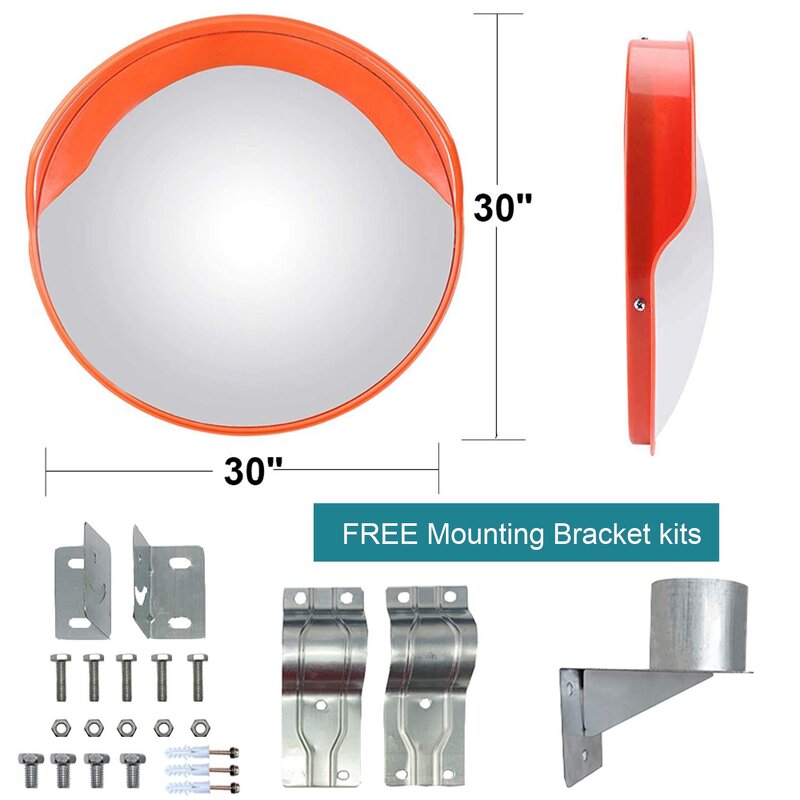 Convex Mirror Supplier - Factory Wholesale 30-120cm PC Acrylic