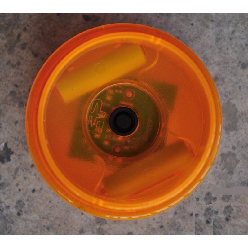 Warning Light Supplier - Solar Amber Flashing LED Magnetic