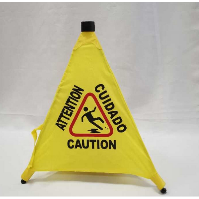Safety Cone Factory - 1/2 Inch Pop-Up Multi-Lingual Storage