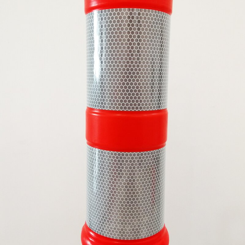 Warning Post Manufacturer - Rubber Base T-top PE Orange