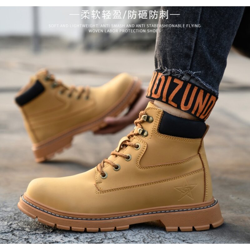 Safety Shoes Factory - Light Weight Martin Boots Winter