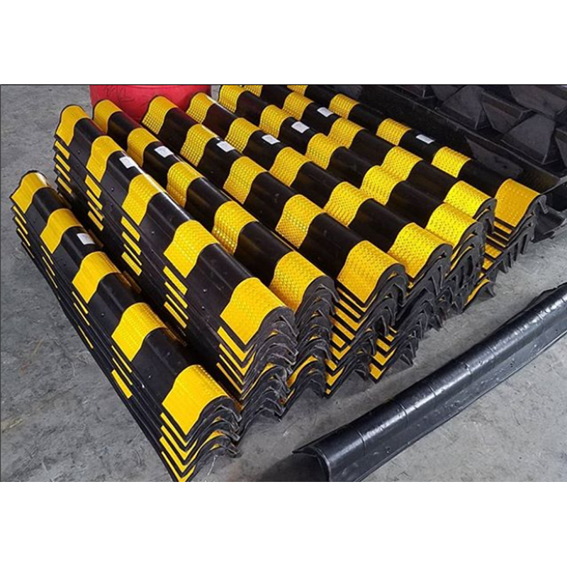 Corner Guard Supplier - 80-120cm Heavy-Duty Rubber Reflective