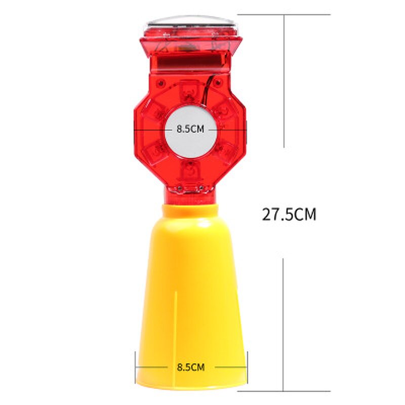 Warning Light Manufacturer - Solar Plastic LED Torch Lamp