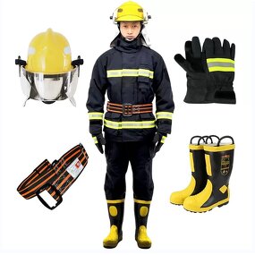 Firefighting Suit Manufacturer - Classic Jacket Pants Helmet Boots