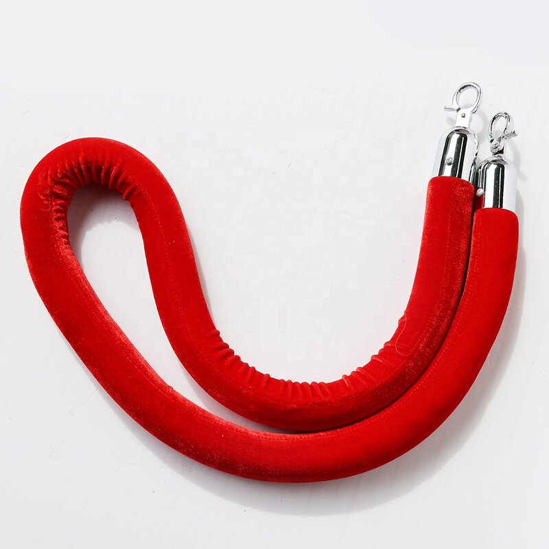 Velvet Stanchions Supplier - Wholesale Customized Red Color