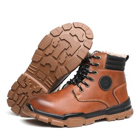 Safety Shoes Manufacturer - Winter Warm Hiking Work Men Women