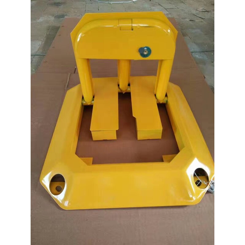 Smart Parking Lock Factory - Anti-theft Yellow Steel Automatic