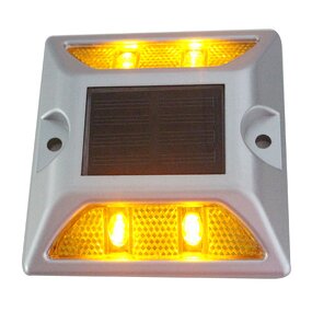 Road Stud Factory - Aluminum Reflective LED Solar Cat Eye