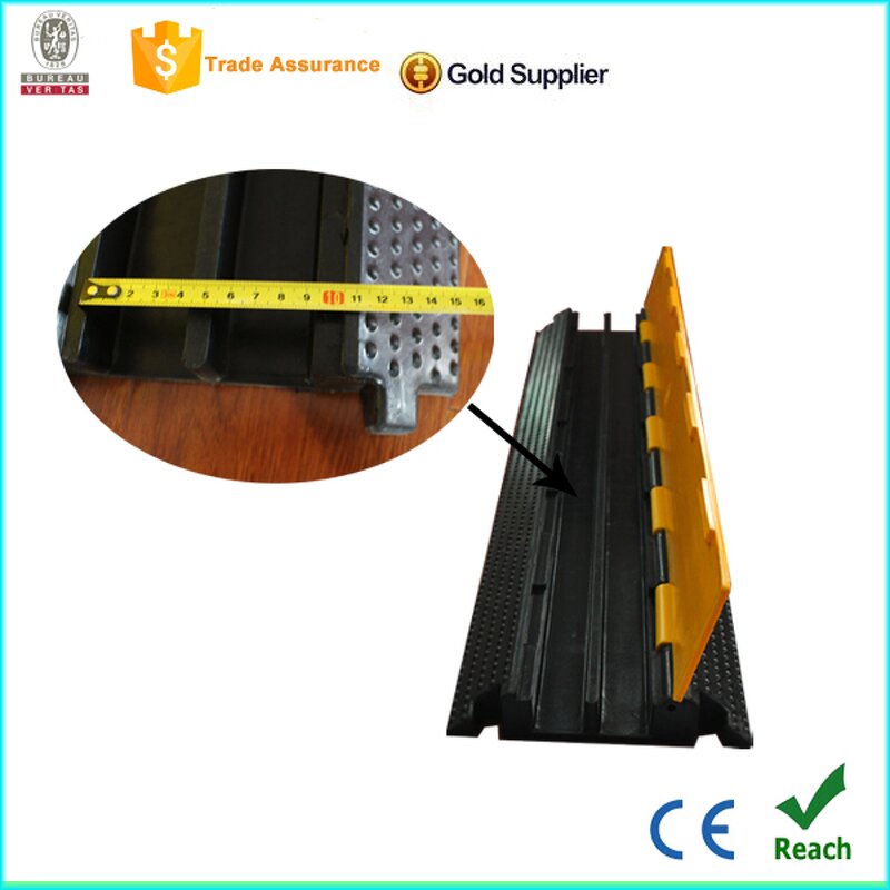 Cable Cover Manufacturer - Heavy Load Rubber Cord Protector