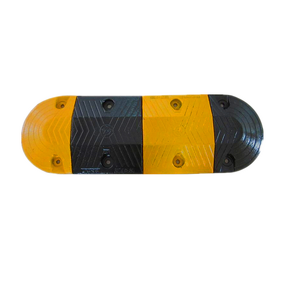 Speed Bump Manufacturer - Iron Rubber with Steel Base
