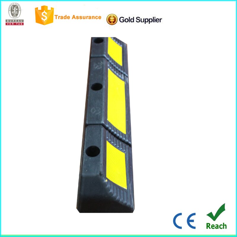 Parking Stopper Factory - Philippines Standard Yellow Black Rubber