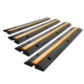 Cable Protector Supplier - 1 Channel Rubber Speed Wire Cover