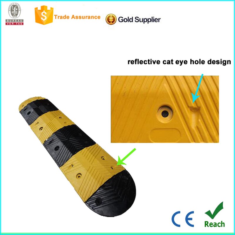 Speed Bump Manufacturer - 1000mm Portable Retractable Rubber