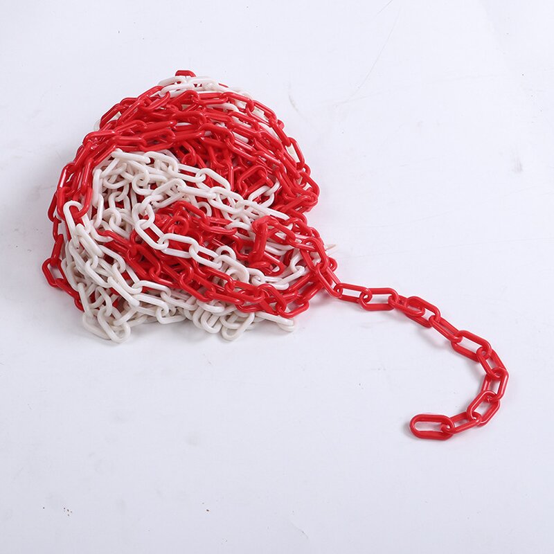 Plastic Chain Supplier - 6-10mm Colored Road Barrier