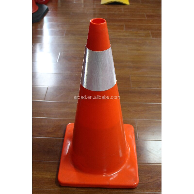 Traffic Cone Supplier - 28inch Durable Orange Reflective PVC