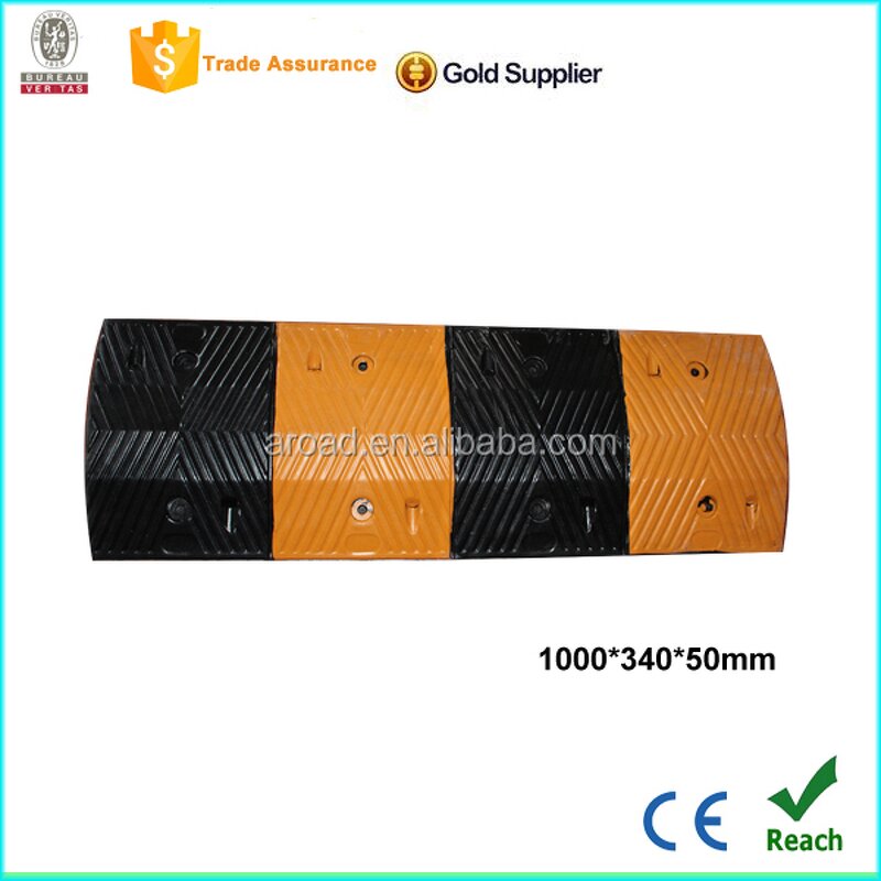 Rubber Ramp Factory - 1000mm Natural Rubber Dock Speed Hump