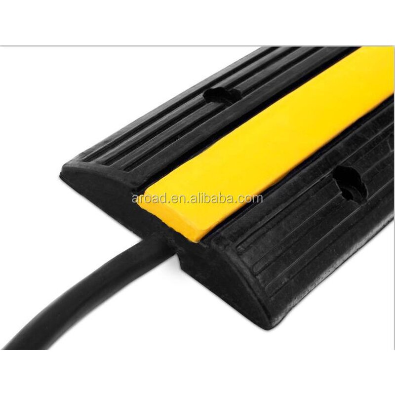 Cable Protector Supplier - 1 Channel Rubber Speed Wire Cover