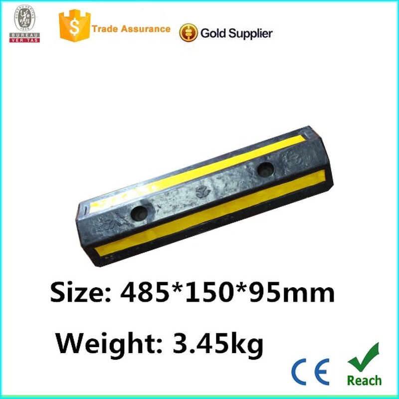 Wheelchair Ramp Factory - Adjustable Rubber Wheel Stopper