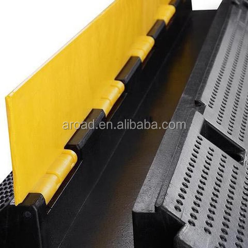 Cable Protector Manufacturer - One Channel Rubber Cord Cover