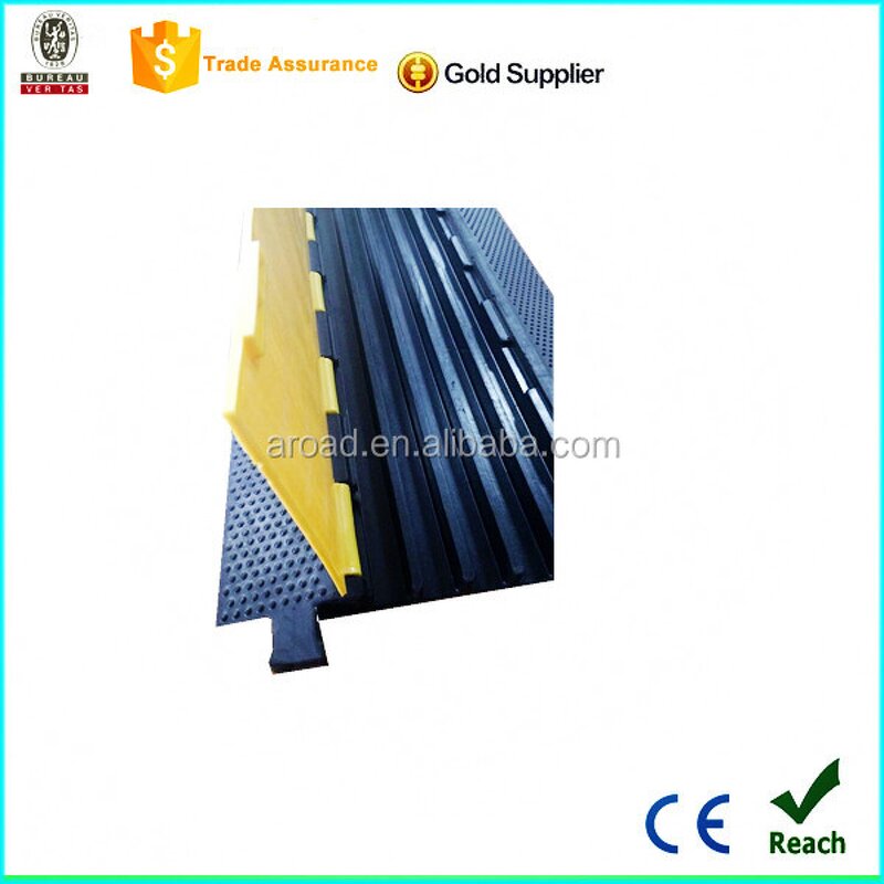 Cable Protector Factory - 900mm Rubber Trough Indoor Outdoor
